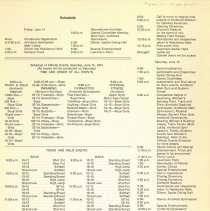 The New York State Special Olympics Program Booklet