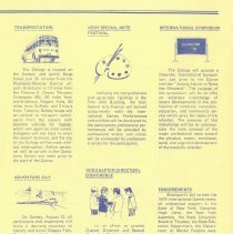 International Special Olympics Pamphlet