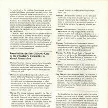 Report to the President