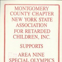 Special Olympics Program