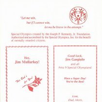 Special Olympics Program