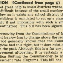 Legislative Program for Retarded Makes Advances