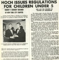 Hoch Issues Regulations for Children Under 5