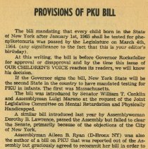 Provisions of PKU Bill