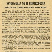 Vetoed Bills to be Reintroduced