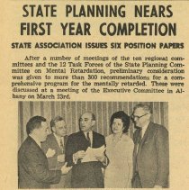 State Planning Nears First Year Completion