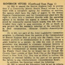 Total JLC Program for M.R. Rejected by Governor