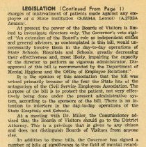 Reimbursement Bill Vetoed Fourth Time