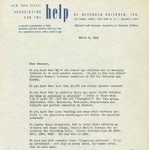 Number of Children in Special Education Classes in 1954