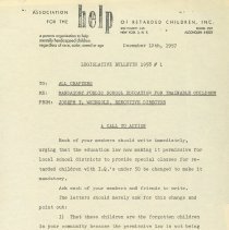 Legislative Bulletin # 1