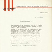 Legislative Bulletin # 4 - 1959