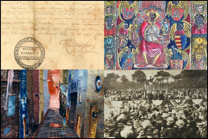 Composite of images from collection