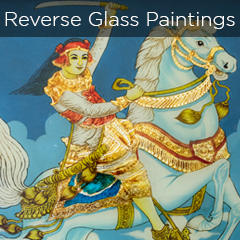Reverse Glass Paintings