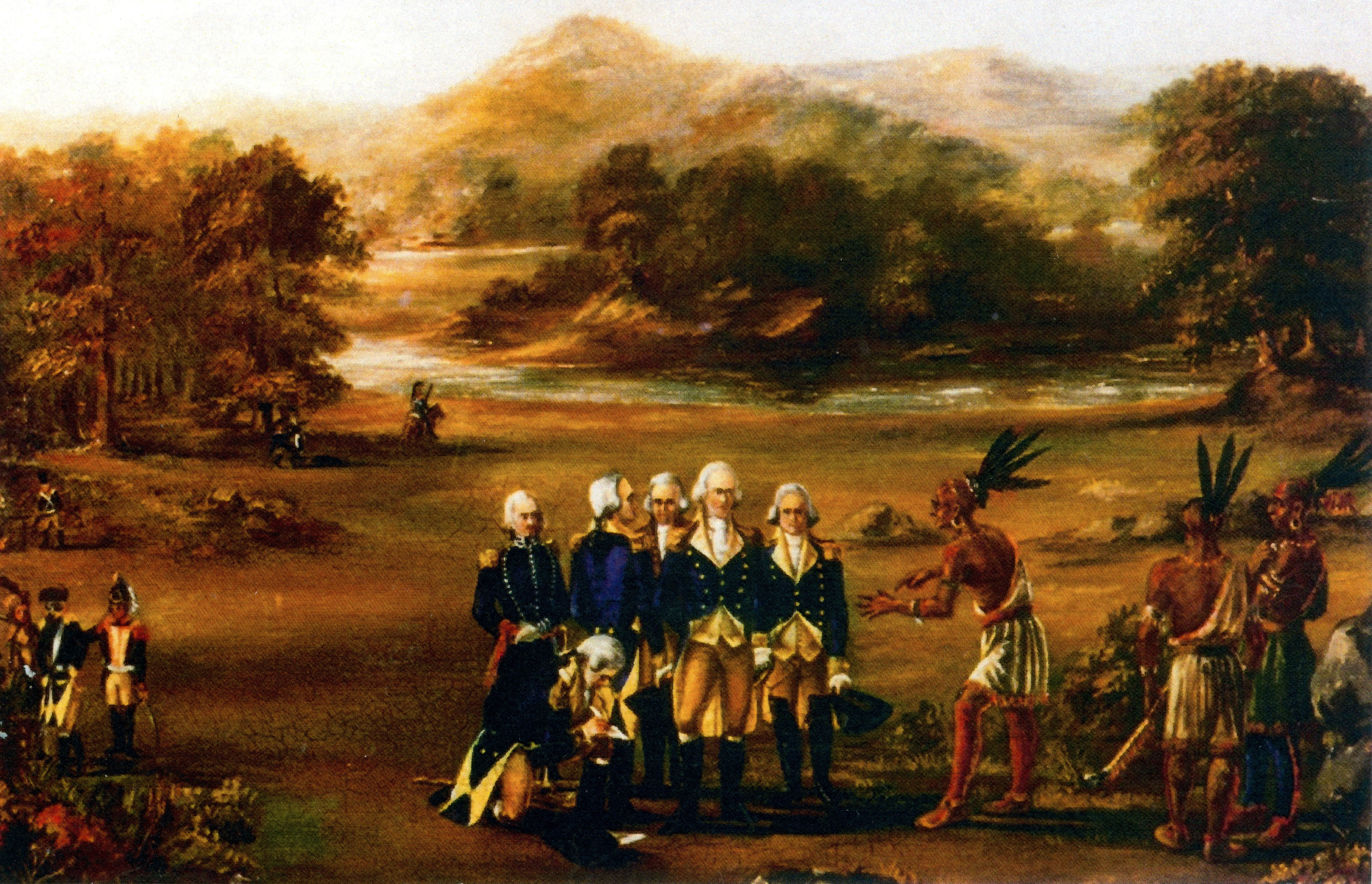 Treaty of Greenville Paintings