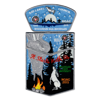 Kon Wapos 2015 NOAC - Trader Set; OA Centennial