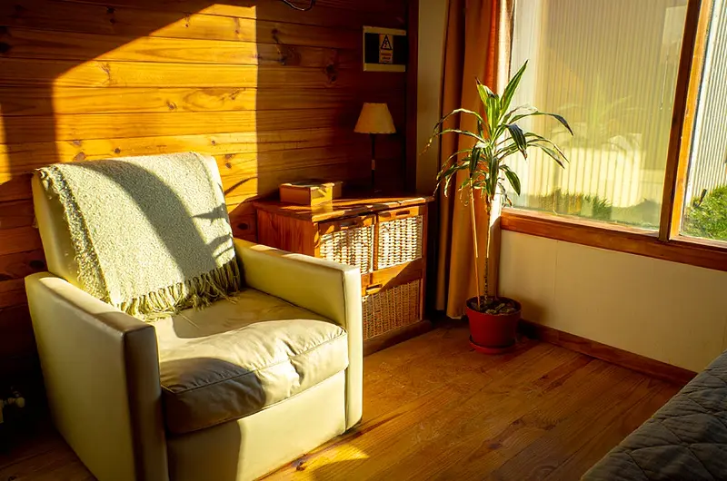 Warm atmospheres at Cabañas El Puesto Sur