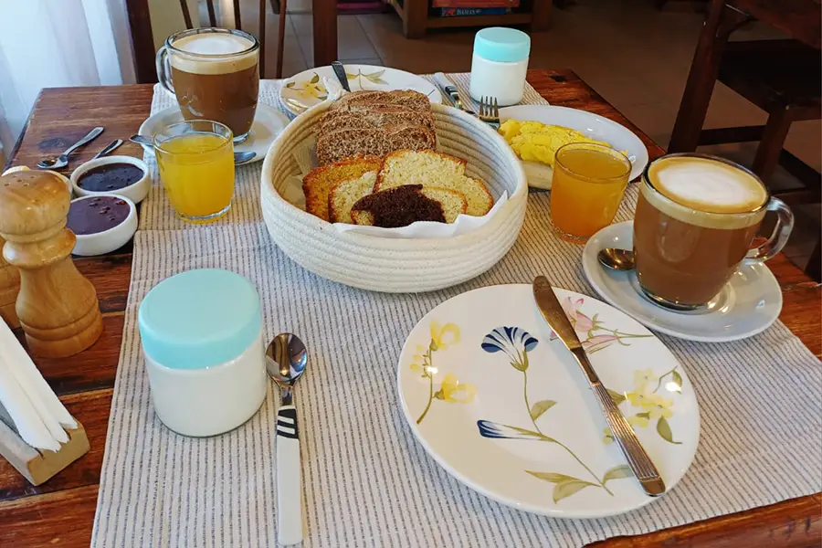 Breakfast in Lago Viedma Hosteria