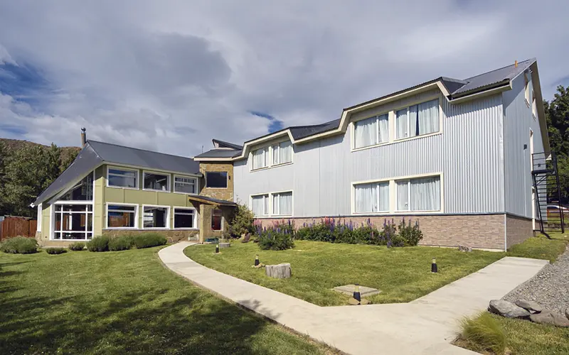 Exterior view of Hostería Pudu Lodge