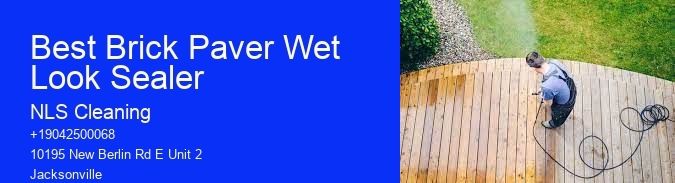 Best Brick Paver Wet Look Sealer