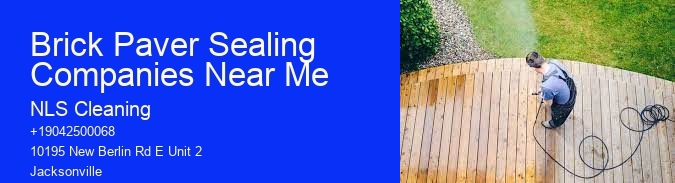 Brick Paver Sealing Companies Near Me