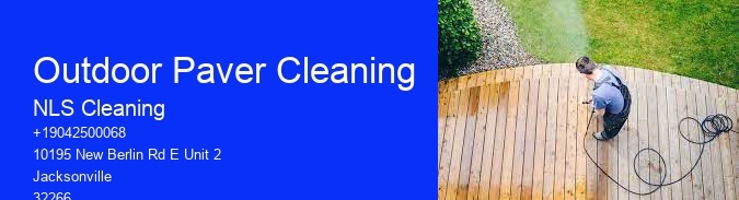 Outdoor Paver Cleaning