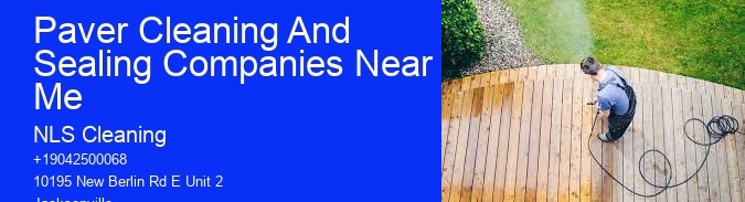 Paver Cleaning And Sealing Companies Near Me