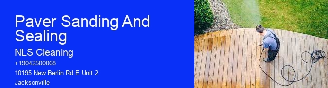 Paver Sanding And Sealing