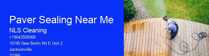 Paver Sealing Near Me