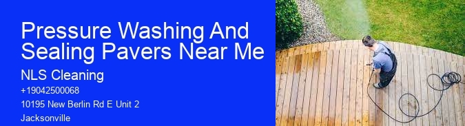 Pressure Washing And Sealing Pavers Near Me
