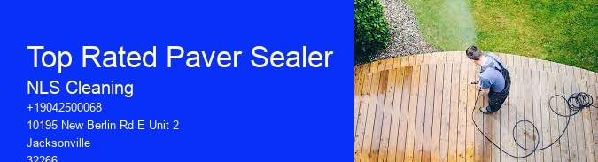 Top Rated Paver Sealer