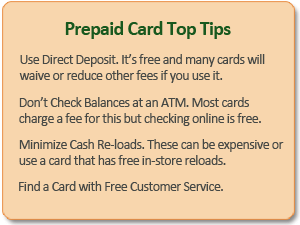 Prepaid Card Top Tips Prepaid Cards Top Tips