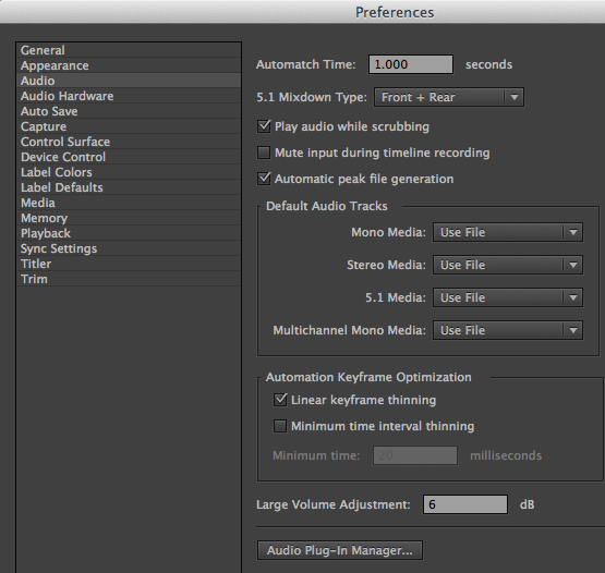 no audio adobe premiere pro 2014