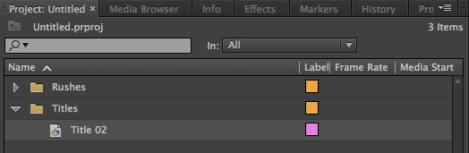 Auto tidy in Premiere Pro CC