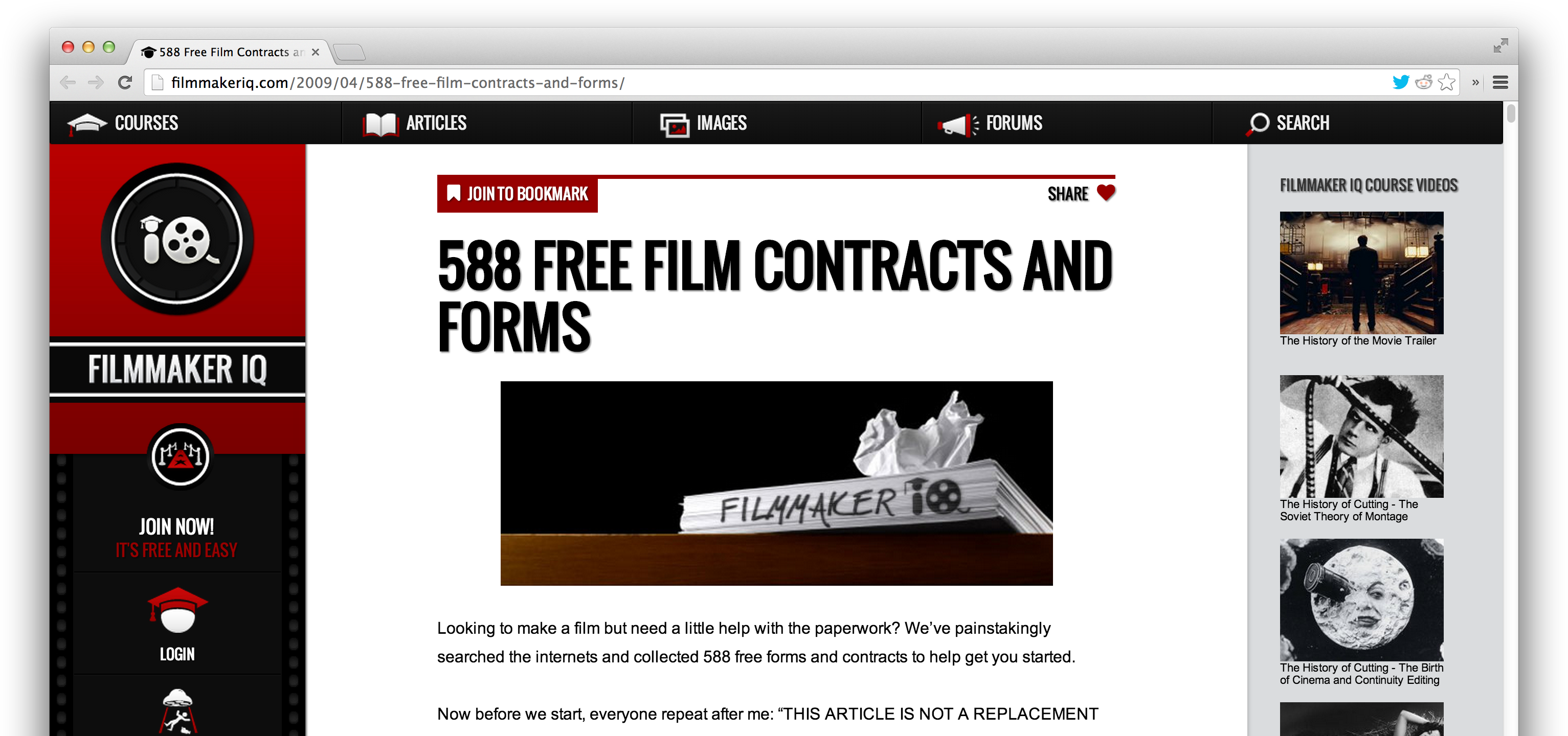 Filmmaker IQ Filmmaker IQ