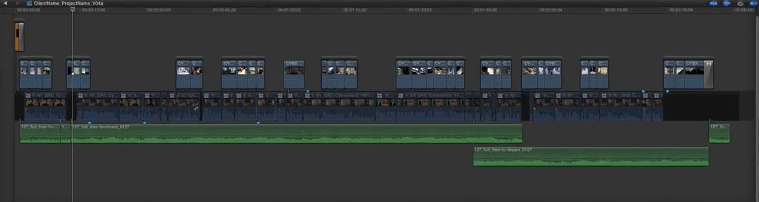 Audio Tracks in Final Cut Pro X Audio Tracks in Final Cut Pro X