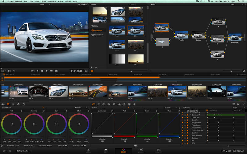 color grading software for mac