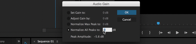 Cleaning Up Audio in Premiere Pro in 30 Seconds: Set all Peaks, Part 2