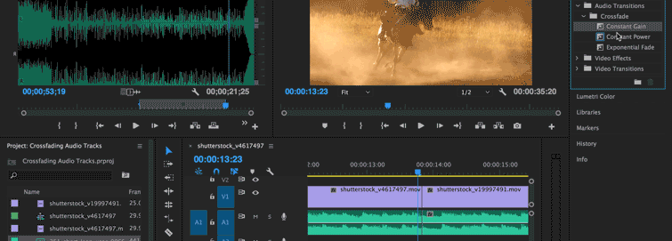 How to Crossfade Audio Tracks in Premiere Pro How to Crossfade Audio Tracks in Premiere Pro