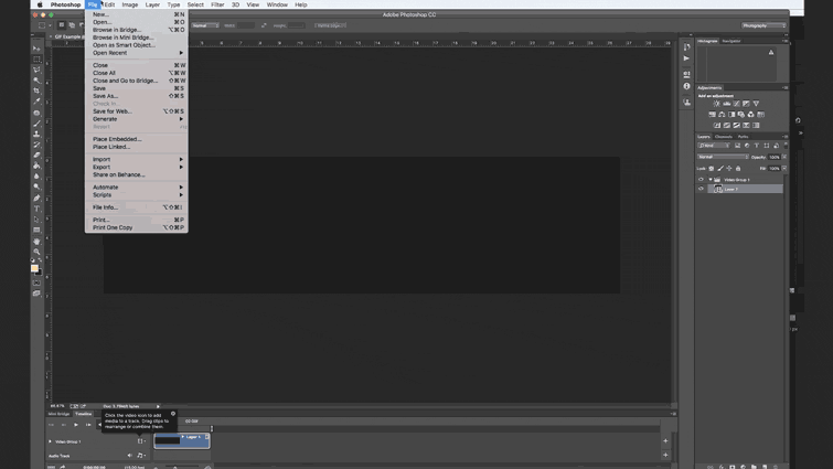 How to Make a GIF in Photoshop