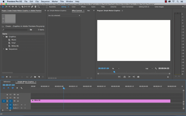 Converting video to animated GIFs in Adobe Premiere Pro