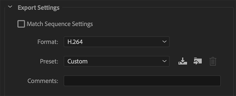 quiterss export settings