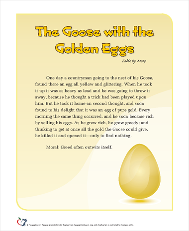 The Goose With the Golden Eggs