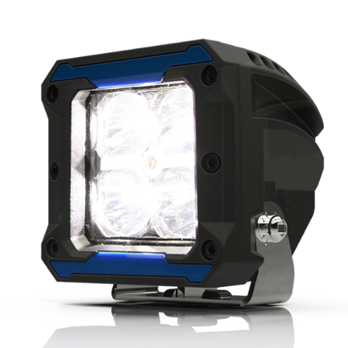Md Ale Led MD LED 4 LED FLOOD W/ DRL 12-24V