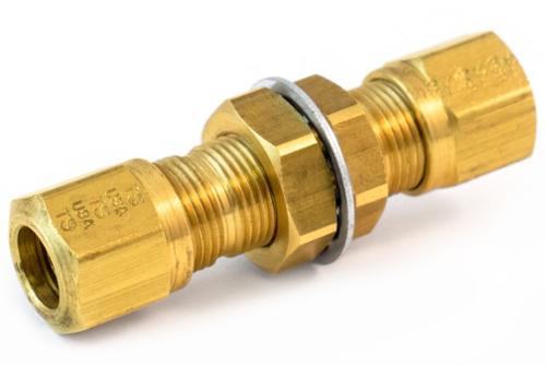 COMPRESSION BULKHEAD UNION 3/8