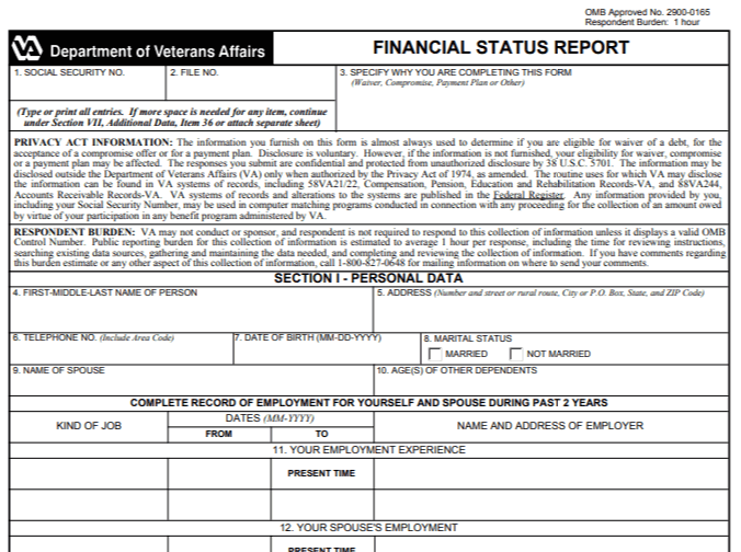 Form VA 5655 Image