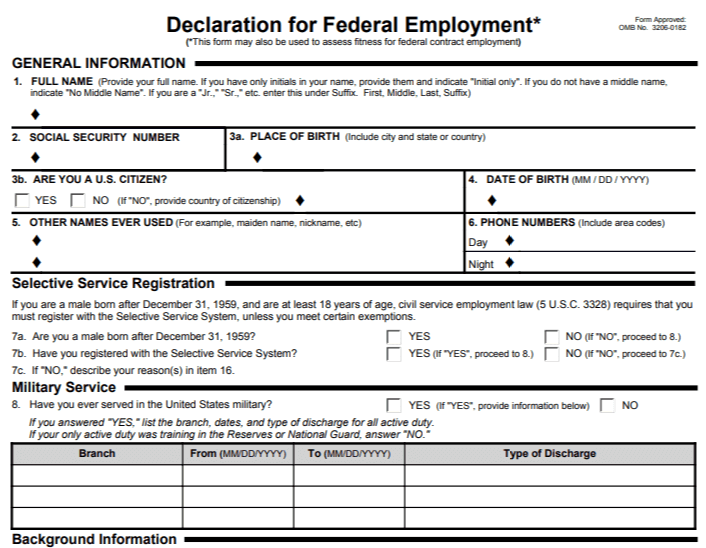 Form Optional Form 306 Image