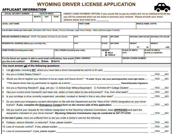 Form FSDL-705 Image