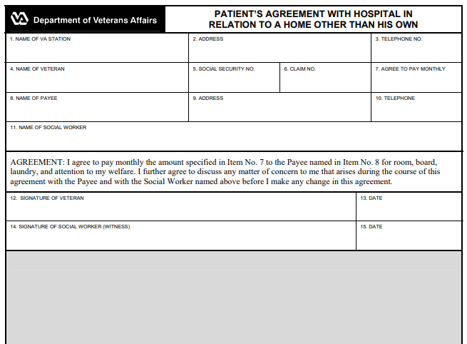Form VA 10-2409 Image