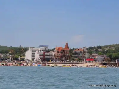 La playa de Piriápolis