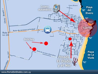 Posada El Diablo y el Mar Punta del Diablo